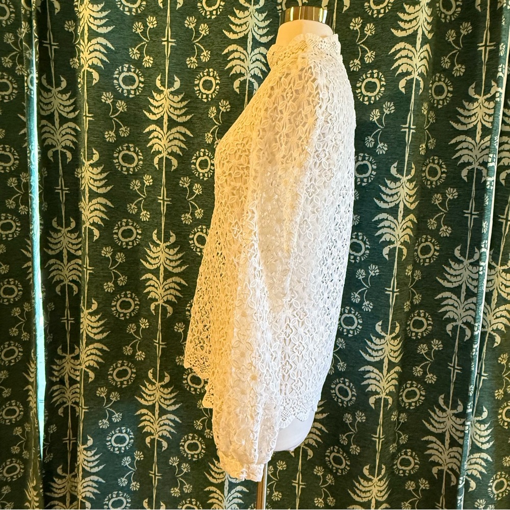 Express White Lace Top-Shell Only - Picture 13 of 15